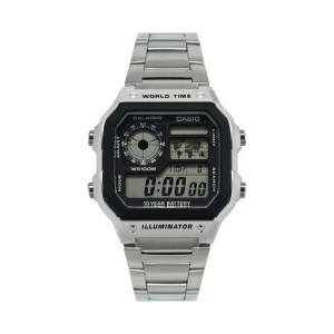 Zegarek Casio AE-1200WHD-1AVEF Srebrny