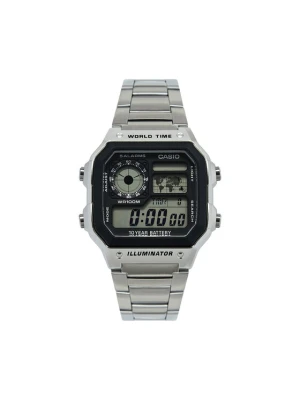Zegarek Casio AE-1200WHD-1AVEF Srebrny