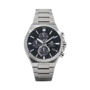 Zegarek Casio Edifice Solar Powered Chronograph EFS-S630D-1AVUEF Srebrny