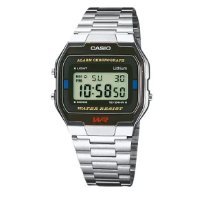 Zegarek Casio Vintage A163WA-1QES Srebrny