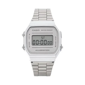 Zegarek Casio Vintage A168WEM-7EF Srebrny