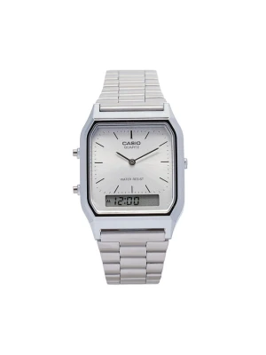 Zegarek Casio Vintage Maxi AQ-230A-7AMQYES Srebrny