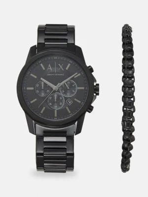 Zegarek chronograficzny Armani Exchange czarny