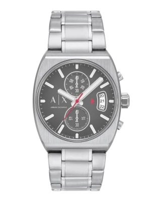 Zegarek chronograficzny Armani Exchange srebrny