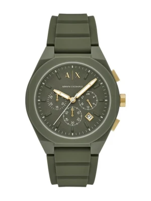 Zegarek chronograficzny Armani Exchange zielony