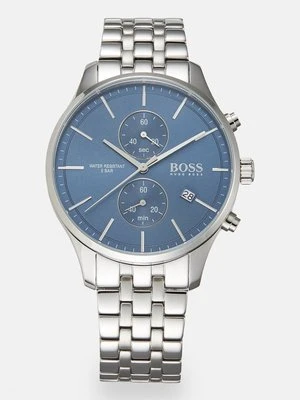 Zegarek chronograficzny Boss srebrny