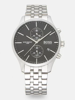 Zegarek chronograficzny Boss srebrny