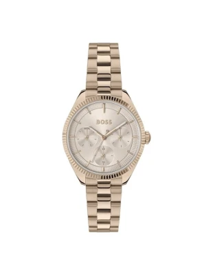Zegarek chronograficzny Boss beżowy