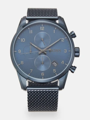 Zegarek chronograficzny Boss niebieski
