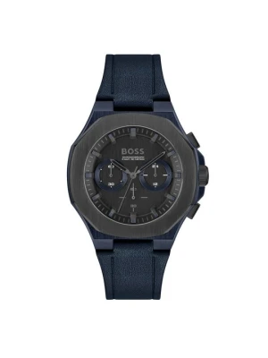 Zegarek chronograficzny Boss niebieski