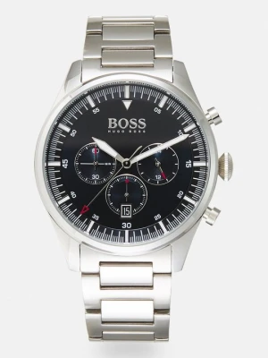 Zegarek chronograficzny Boss srebrny