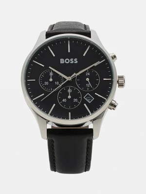 Zegarek chronograficzny Boss srebrny