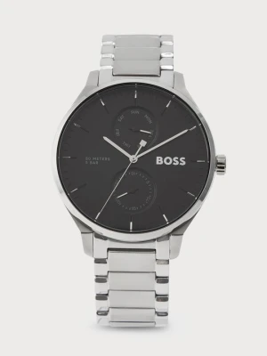 Zegarek chronograficzny Boss srebrny