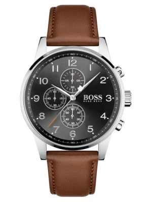Zegarek chronograficzny Boss srebrny