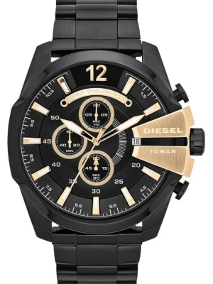Zegarek chronograficzny Diesel czarny