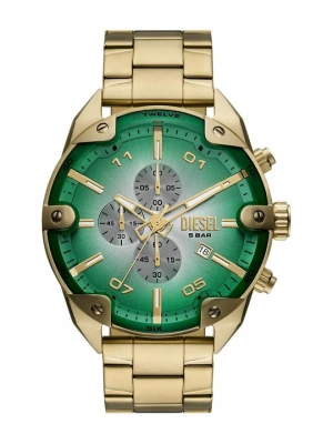 Zegarek chronograficzny Diesel złoty