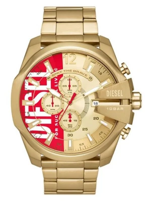 Zegarek chronograficzny Diesel złoty