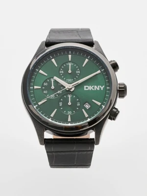 Zegarek chronograficzny DKNY czarny