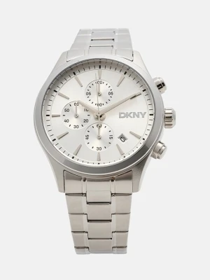 Zegarek chronograficzny DKNY srebrny