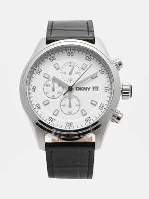 Zegarek chronograficzny DKNY srebrny