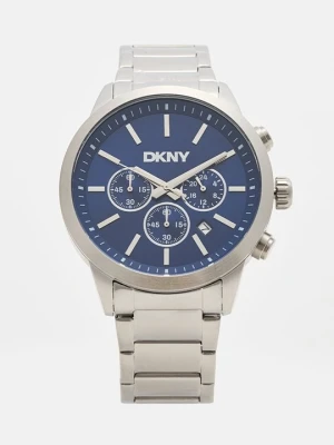 Zegarek chronograficzny DKNY srebrny