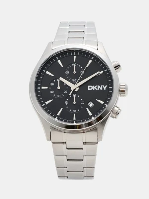 Zegarek chronograficzny DKNY srebrny