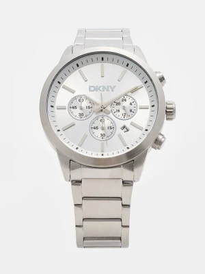 Zegarek chronograficzny DKNY srebrny