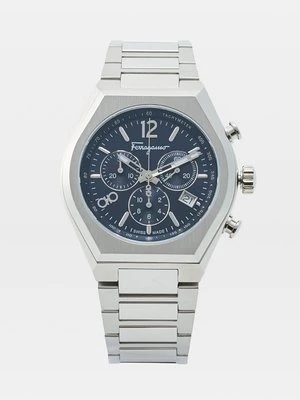 Zegarek chronograficzny FERRAGAMO srebrny