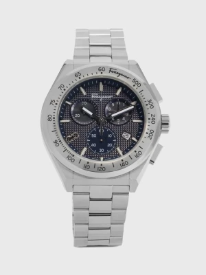 Zegarek chronograficzny FERRAGAMO niebieski
