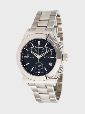 Zegarek chronograficzny FERRAGAMO srebrny