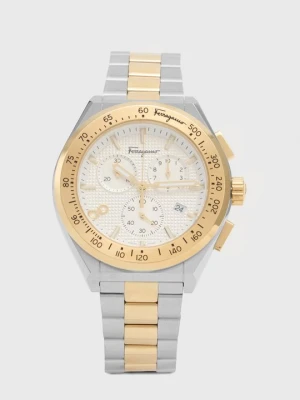 Zegarek chronograficzny FERRAGAMO srebrny