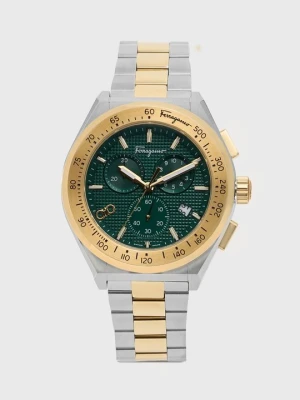 Zegarek chronograficzny FERRAGAMO zielony