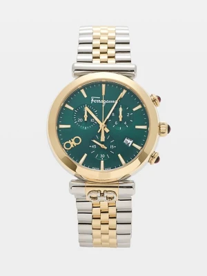Zegarek chronograficzny FERRAGAMO złoty