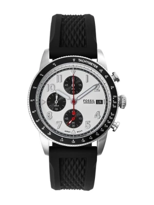 Zegarek chronograficzny Fossil czarny