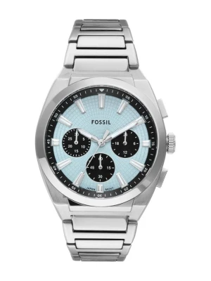 Zegarek chronograficzny Fossil srebrny