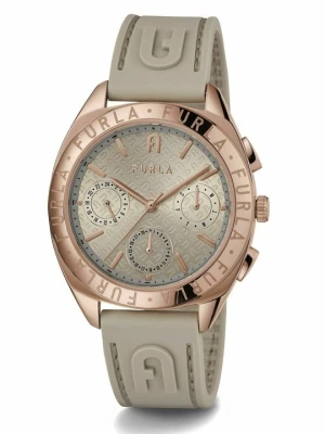 Zegarek chronograficzny Furla w kolorze złota