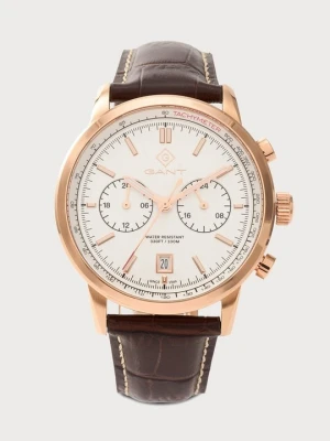 Zegarek chronograficzny Gant biały