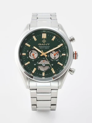 Zegarek chronograficzny Gant srebrny