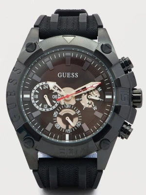 Zegarek chronograficzny Guess czarny