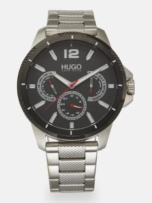 Zegarek chronograficzny Hugo srebrny