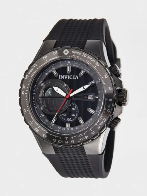 Zegarek chronograficzny Invicta czarny