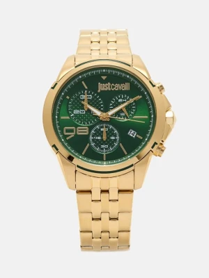 Zegarek chronograficzny Just Cavalli w kolorze złota