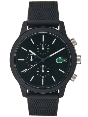 Zegarek chronograficzny Lacoste czarny