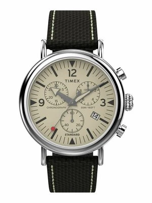 Zegarek chronograficzny Timex brązowy