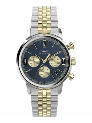 Zegarek chronograficzny Timex niebieski