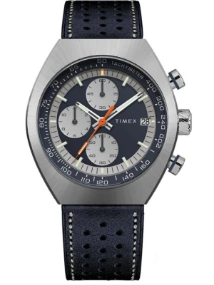 Zegarek chronograficzny Timex niebieski