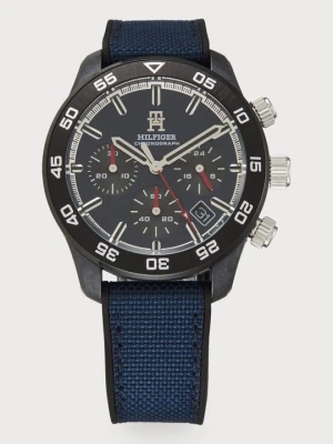 Zegarek chronograficzny Tommy Hilfiger błękit królewski