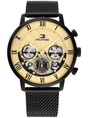 Zegarek chronograficzny Tommy Hilfiger czarny