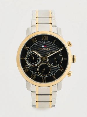 Zegarek chronograficzny Tommy Hilfiger srebrny
