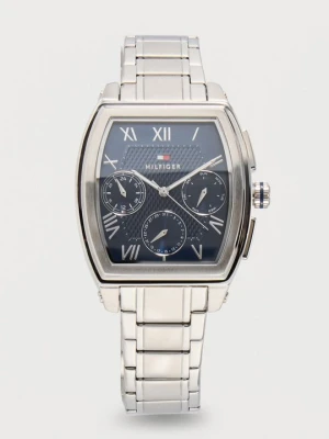 Zegarek chronograficzny Tommy Hilfiger srebrny